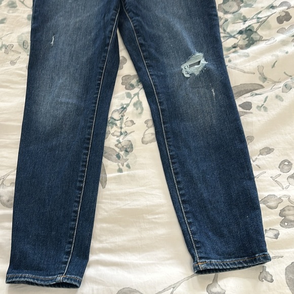 Gap denim size 28 regular true skinny ankle, high-rise jeans - Picture 3 of 4